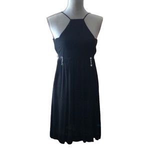 Cesare Fabbri black cocktail dress, size 38